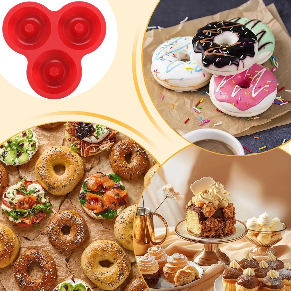 Donut Mold Silicone - New Silicone Donut Mold Non-Stick High