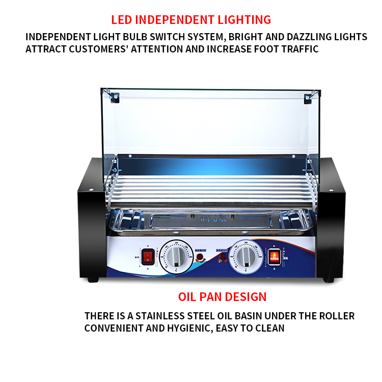 GQ-KCJ07 Hot Sale Electric Hot - Hot Dog Press ulasan dan harga