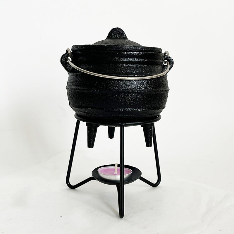 Medium 1/8# Cast Iron Cauldron - Cast Iron Corn ulasan dan harga