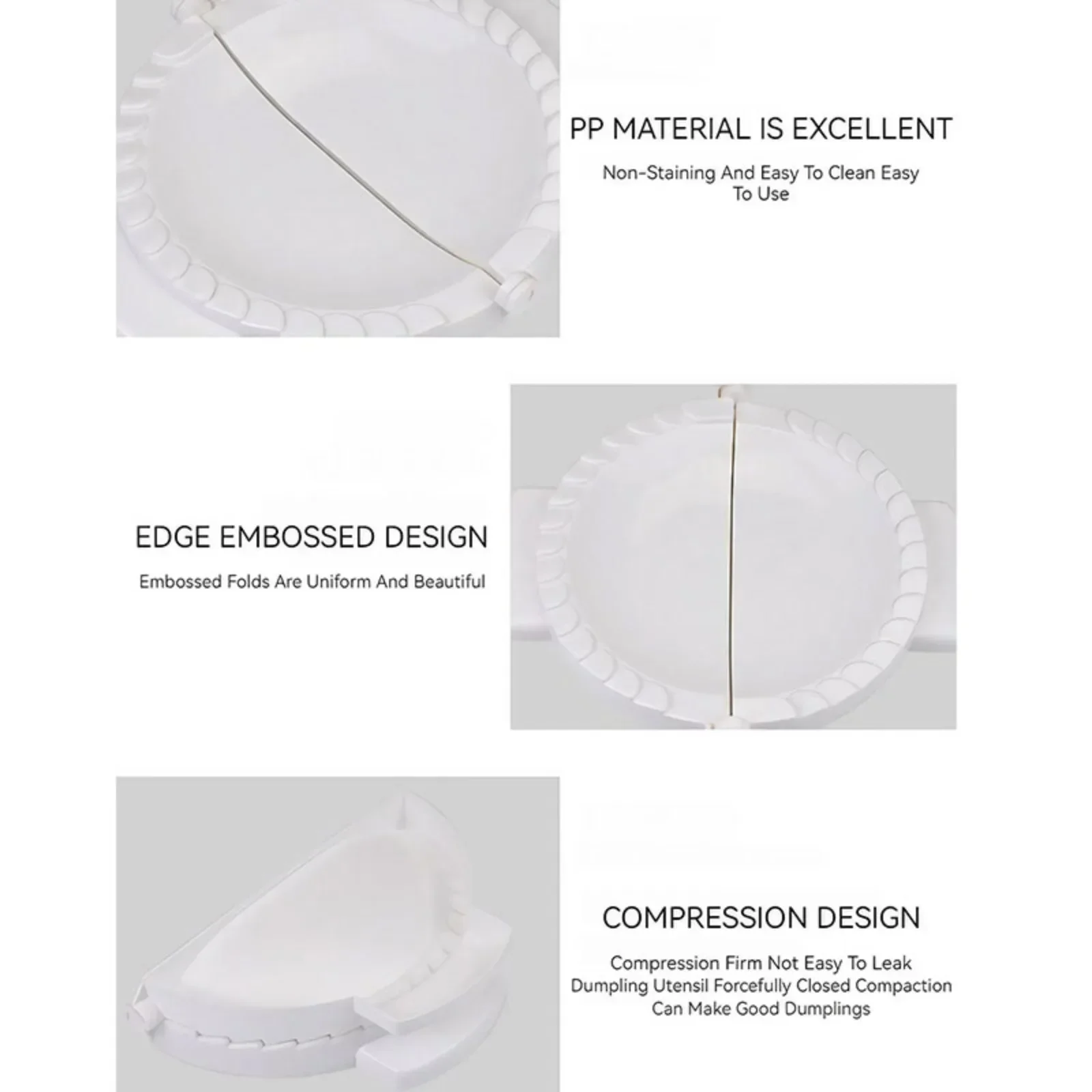 DIY Dumpling Mold Press Kitche - Dumpling Press Set ulasan dan harga