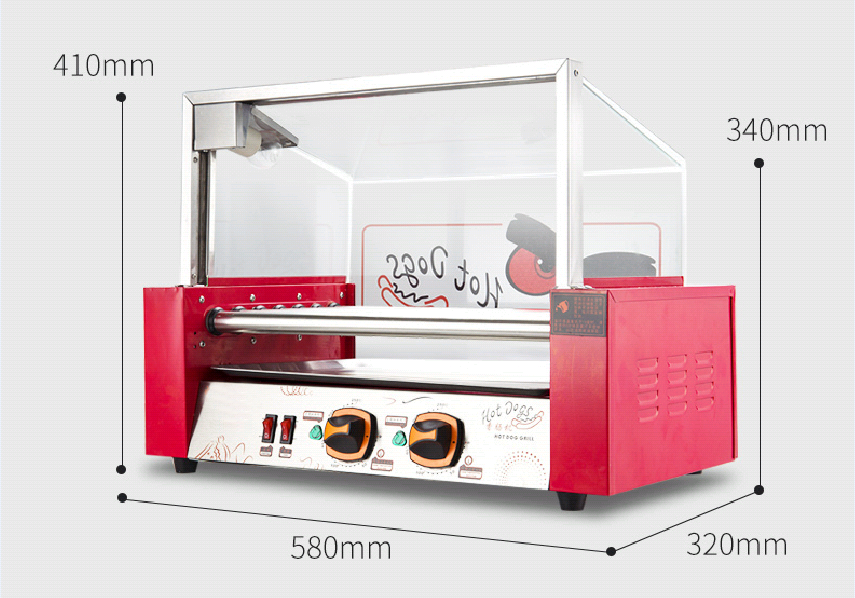 Commercial Electric Hot Dog Ma - Hot Dog Press ulasan dan harga