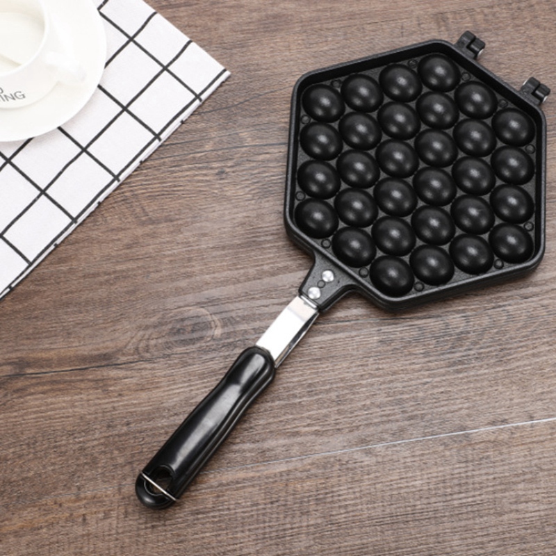 Egg Bubble Cake Baking Pan Mol - Egg Waffle Pan ulasan dan harga