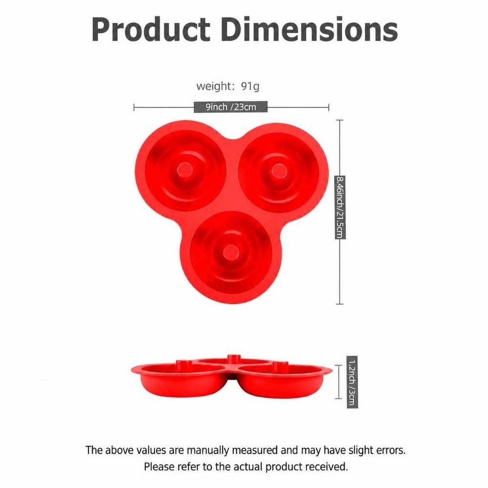 New Silicone Donut Mold Non-St - Donut Mold Silicone ulasan dan harga