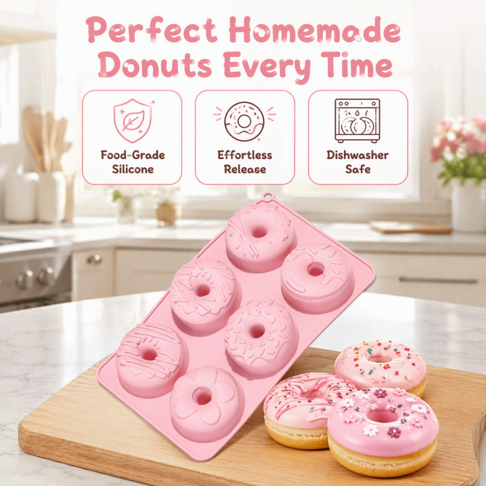 New Silicone Donut Mold High T - Donut Mold Silicone ulasan dan harga