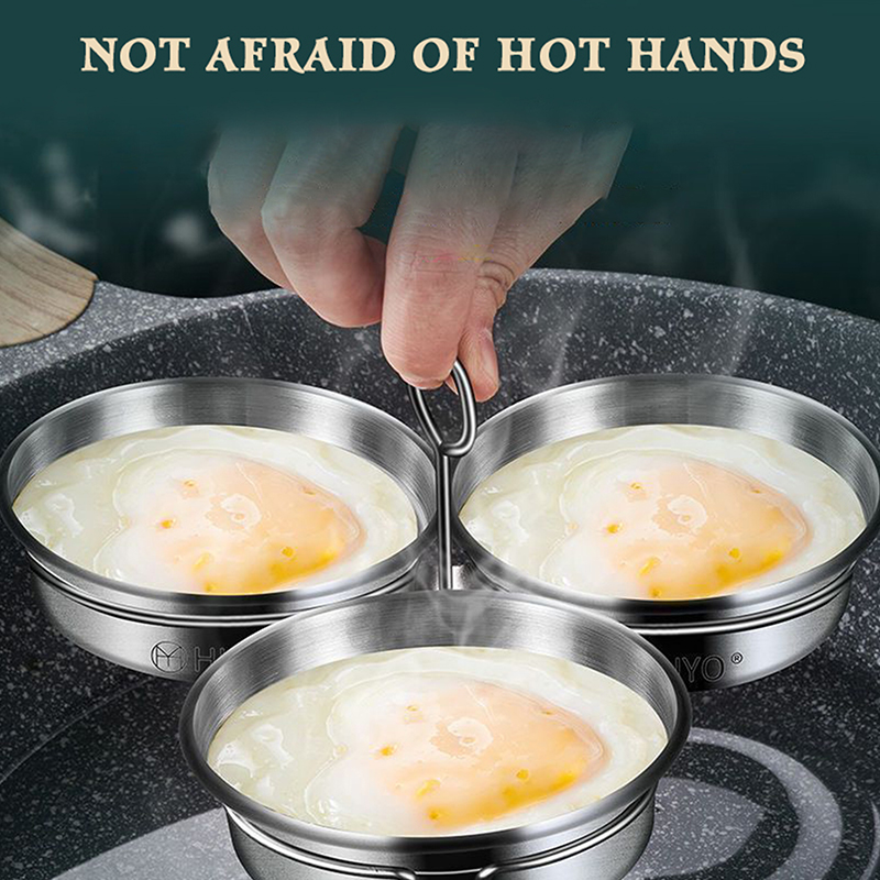【K】3-in-1 Stainless Steel Egg  - Egg Waffle Pan ulasan dan harga
