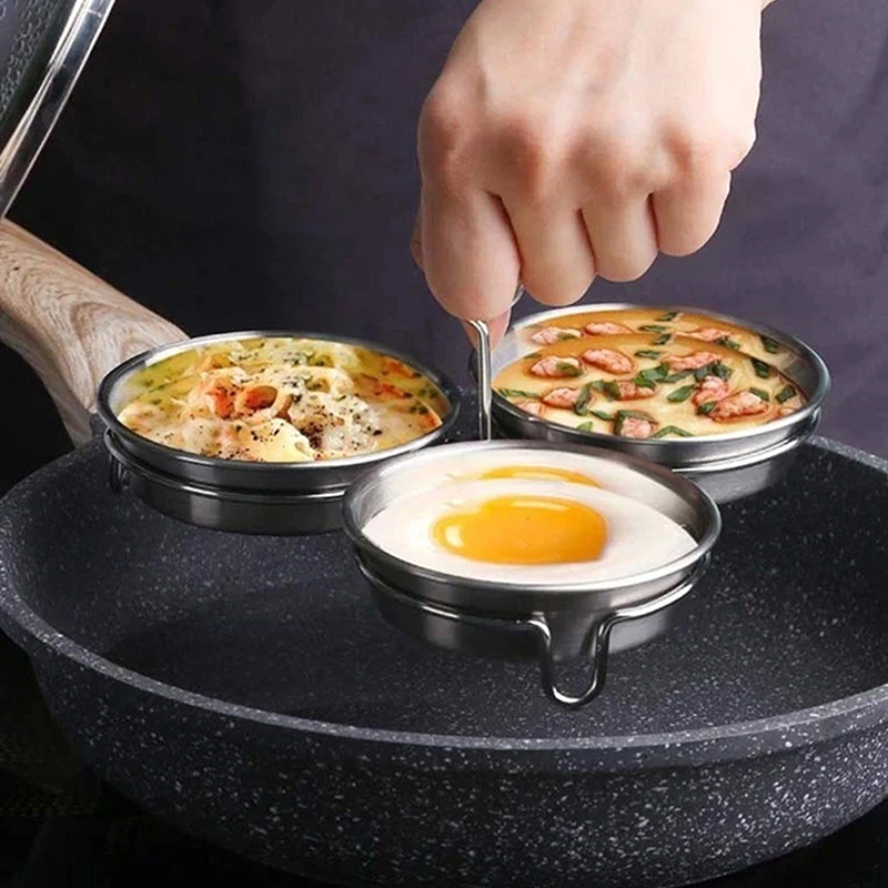 【K】3-in-1 Stainless Steel Egg  - Egg Waffle Pan ulasan dan harga